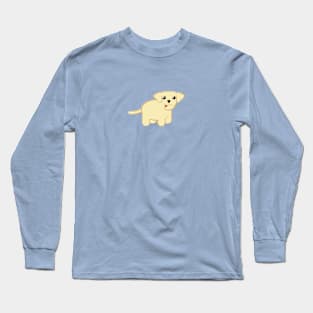 Cute Golden Retriever or Lab Puppy Long Sleeve T-Shirt